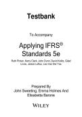 Test Bank for Applying IFRS Standards 5th Edition by Ruth Picker&comma; Leo van der Tas & David Kolitz&vert; 9781394235919&vert; All Chapters 1-24&vert; LATEST &vert;2026