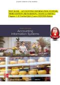 Test Bank &ndash; Accounting Information Systems &vert; Chapters 1&ndash;18 &vert; Verified Q&A &vert; 2025&sol;2026 Edition