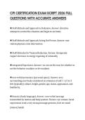 CPI CERTIFICATION EXAM SCRIPT 2026 FULL QUESTIONS WITH ACCURATE ANSWERS