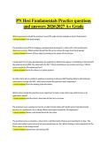 PN HESI Fundamentals Practice Exam &vert; Verified Practice Questions & Correct Detailed Answers &vert; 2026&sol;2027 A&plus; Grade