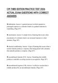 CPI THIRD EDITION PRACTICE TEST 2026 ACTUAL EXAM QUESTIONS WITH CORRECT ANSWERS