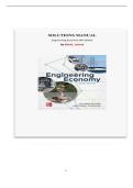 Engineering Economy&comma; 9th Edition &ndash; Leland Blank & Anthony Tarquin &ndash; Solutions Manual for Chapters 1&ndash;19