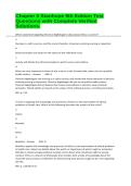 Chapter 6 Stanhope 9th Edition Test Questions with Complete Verified Solutions&period;