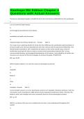 Stanhope 9th Edition Chapter 4 Questions with Actual Answers&period;