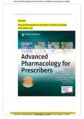 TEST BANK FOR  ADVANCED  PHARMACOLOGY  FOR PRESCRIBERS  1ST EDITION LUU&comma;  KAYINGO&comma; AND  HASS 