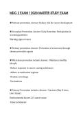 -MDC 2 EXAM 1 2026 MASTER STUDY EXAM