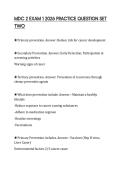 MDC 2 EXAM 1 2026 PRACTICE QUESTION SET TWO