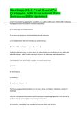 Stanhope Ch 2 Final Exam Pre Questions with Guaranteed Pass Solutions 2026 Updated&period;