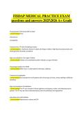 Fisdap Medical Practice Exam &vert; Verified Practice Questions & Correct Detailed Answers &vert; 2025&sol;2026 A&plus; Grade