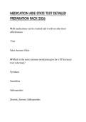 MEDICATION AIDE STATE TEST DETAILED PREPARATION PACK 2026
