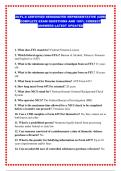 20-FL-X CERTIFIED DESIGNATED REPRESENTATIVE &lpar;CDR&rpar; COMPLETE EXAM QUESTIONS AND 100&percnt; CORRECT ANSWERS LATEST UPDATED