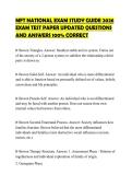 MFT NATIONAL EXAM STUDY GUIDE 2026 EXAM TEST PAPER UPDATED QUESTIONS AND ANSWERS 100&percnt; CORRECT