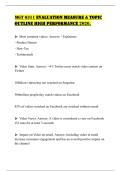 MGT 6311 EVALUATION MEASURE & TOPIC OUTLINE HIGH PERFORMANCE 2026&period;