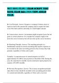MGT 8803 EXAM 1 EXAM SCRIPT TEST BANK EXAM Q&A 2026 VIEW AHEAD EXAM&period;