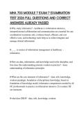 MHA 705 MODULE 7 EXAM 7 EXAMINATION TEST 2026 FULL QUESTIONS AND CORRECT ANSWERS ALREADY PASSED