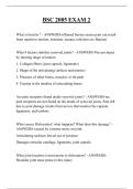 BSC 2085 EXAM 2 QUESTIONS AND ANSWERS 2026