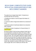 NR 341 EXAM 1 COMPLETE STUDY GUIDE WITH ACTUAL EXAM QUESTIONS OF 2026 WITH CORRECT ANSWERS