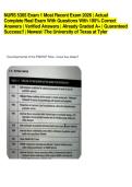 NURS 5365 Exam 1 Most Recent Exam 2026 &vert; Actual  Complete Real Exam With Questions With 100&percnt; Correct  Answers &vert; Verified Answers &vert; Already Graded A&plus; &vert; Guaranteed  Success&excl;&excl; &vert; Newest The University of Texas at Tyler  