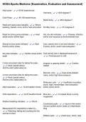 HOSA-Sports Medicine &lpar;Examination&comma; Evaluation and Assessment&rpar;