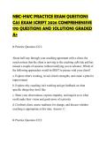 NBC-HWC PRACTICE EXAM QUESTIONS C&S EXAM SCRIPT 2026 COMPREHENSIVE 170 QUESTIONS AND SOLUTIONS GRADED A&plus;