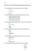 ATI TEAS 7 Exam Test Bank &ndash; 300 Practice Questions with Answers for TEAS Preparation