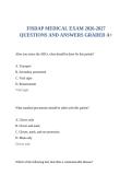 FISDAP MEDICAL EXAM 2026-2027 QUESTIONS AND ANSWERS GRADED A&plus;