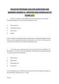 NCLEX-PN TESTBANK &lpar;SOLVED QUESTIONS AND  ANSWERS GRADED A &plus; UPDATED 2022&rpar; DOWNLOAD TO  SCORE&period;2023 