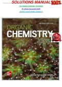 &vert;SOLUTIONS MANUAL  For Organic Chemistry 7th Edition By Janice Gorzynski Smith  &lpar;Author&rpar; Latest Update Graded A&plus;