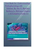 Test Bank for Understanding Pathophysiology 6th Edition by Sue E&period;