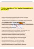 NURS 620 Adult 1 Exam 2 Maryville Questions and Answers 100&percnt; Verified&period;