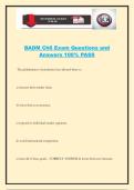 BADM Ch6 Exam Questions and Answers 100&percnt; PASS