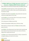 EDMM 1500 Exam 2 WMU Questions with Correct  Answers &vert; Updated &lpar;100&percnt; Correct Answers&rpar; 