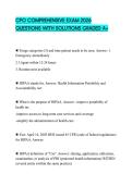 CPO COMPREHENSIVE EXAM 2026 QUESTIONS WITH SOLUTIONS GRADED A&plus;