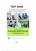 Community Health Nursing&colon; A Canadian Perspective&comma; 6th Edition &ndash; Stamler & Yiu &ndash; Test Bank for Chapters 1&ndash;33