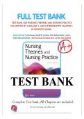 Test Bank for Nursing Theories and Nursing Practice&comma; 5th Edition by Marlaine C&period; Smith & Marilyn E&period; Parker &vert; Complete Verified Questions & Answers