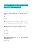 CPSI EXAMINATION TEST 2026 QUESTIONS WITH SOLUTIONS GRADED A&plus;