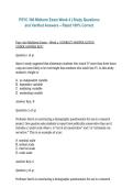 PSYC 300 Midterm Exam Week 4&comma; PSYC 300&comma; 2026&sol;2027 &ndash; Study questions with verified answers