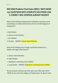 NSG 6440 Predictor Final Exam &lpar;2026 &sol; 2027&rpar; EXAM  test QUESTIONS WITH COMPLETE SOLUTIONS &lpar;100  &percnt; CORRECT AND VERIFIED&rpar; ALREADY PASSED&excl;&excl; 