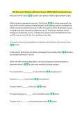 NEU 311L exam 2 Questions with Correct Answers 100&percnt; Verified