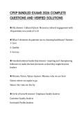 CPXP BUNDLED EXAMS 2026 COMPLETE QUESTIONS AND VERIFIED SOLUTIONS