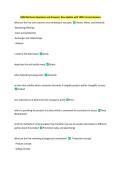 NHM 464 Exam Questions and Answers&vert; New Update