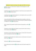 NHM 464 test 2 Questions and Answers&vert; New Update