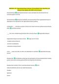 NHM 464- Ch7- Organizational Buyer behavior of Group Market Exam Questions and  Answers