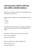 CPXP EXAM 2026 COMPLETE QUESTIONS AND CORRECT ANSWERS GRADED A&plus;