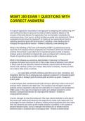 MGMT 300 EXAM 1 QUESTIONS WITH CORRECT ANSWERS 