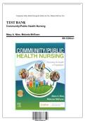 Test Bank - Community&sol;Public Health Nursing&colon; Promoting the Health of Populations &comma; 8th Edition &lpar;Nies&comma; 2026&rpar;&comma; Chapter 1-34 &vert; All Chapters
