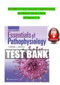 Test Bank for Porth&rsquo;s Essentials of Pathophysiology 5th Edition &ndash; 100&percnt; Accurate Answers &vert; Exam Prep &vert; Latest Update 2026 &ndash; Tommie L&period; Norris