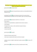 NR 603 Week 7 &lpar;Polymyalgia Rheumatica and Giant Cell Arteritis&rpar; Questions with Correct  Answers