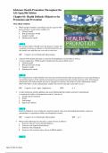 Health Promotion Throughout the Life Span 9th Edition - Test Bank by Carole Edelman&comma; Elizabeth C&period; Kudzma