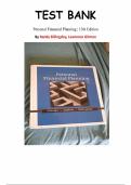 Personal Financial Planning &ndash; J&period; Gitman&comma; Michael D&period; Joehnk & R&period; Billingsley &lpar;13th Edition&rpar; &ndash; Complete Test Bank for All Chapters